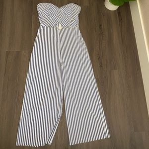 Small Light blue and white jumpsuit